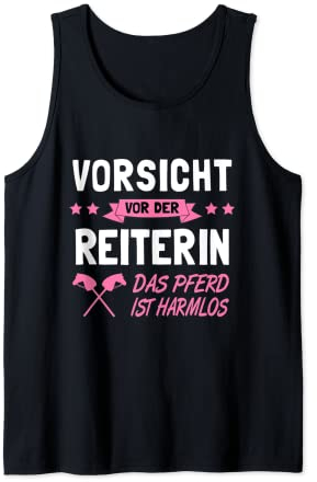 Hobby horse selbstgemacht Steckenpferd hobby-horse Tank Top