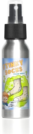 Stinky Socks Stink Prank Funny Spray Novelty Joke Item 2 FL oz