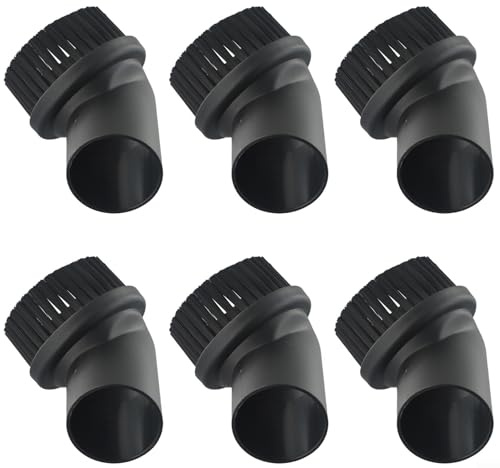 Vacuum Cleaner Brush Head,Vacuum Cleaner Parts - Round Brush Tip Brush With 44Mm(Inner Diameter) for Industrial Vacuum Cleaners Accessories Compatible With 30/60 Liter(D)