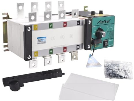 4P 160A ATS double puissance commutateur de transfert automatique générateur Diesel pièces carte de commande disjoncteur monophasé triphasé