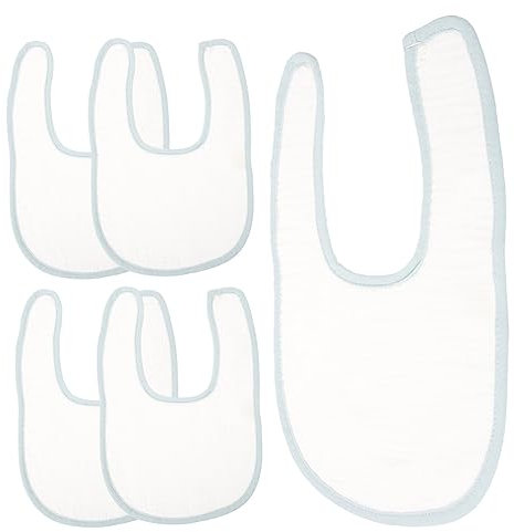 TOYANDONA 5stücke Sabberlätzchen Für Baumwolle Zum Füttern Und Zahnen Unisex Zum Sabbern