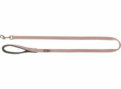 TRIXIE Premium Leine, M-L, 1,00 m/20 mm, Blush