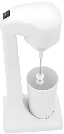 CuCummoo Milchshake Maker, Milchshaker Getränkemixer Drink Mixer - Eiweiß Shaker, 2 Geschwindigkeitsstufen für Milchtee, Milchshakes, Kaffee