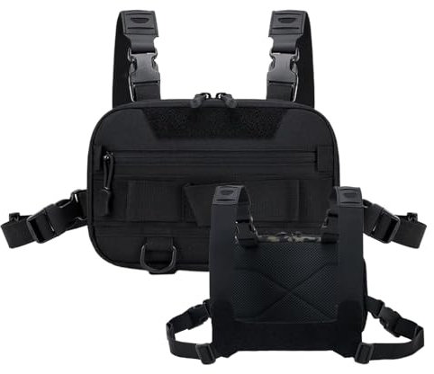 Doiyislem Bandolera de - Bolsos De Con Múltiples Compartimentos - Bolsa Multiusos Para Running, Senderismo, Camping Y Actividades Al Aire Libre