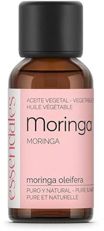 100% reines und natürliches Moringaöl | Kaltgepresst | Feuchtigkeitscreme für Gesicht und Haar | Reich an Antioxidantien und Vitaminen | Nicht komedogen