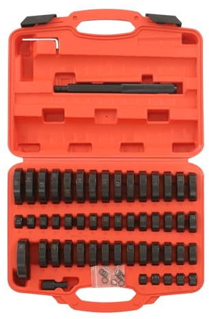 HarBin-Star - Set di attrezzi per cuscinetti ruota, set di attrezzi per cuscinetti, presa driver, assistente auto semplice, per garage, negozi 4S, casa