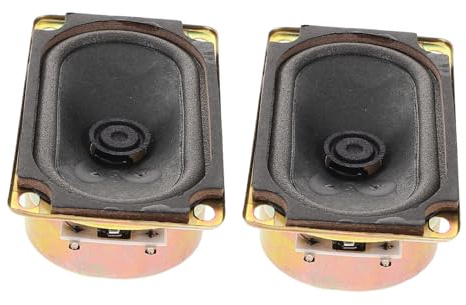 Housoutil 2 Piezas Altavoz de Bocina para Reparación de Audio Alta Sensibilidad Compatible con Televisores LCD y Sistemas Estéreo Domésticos Fácil Instalación y Sonido Claro