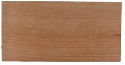 NIRNHYRUR tavola di Legno Tavole di Legno Grezzo, Confezione da 5 Fogli impiallacciatura in massello ciliegio Rosso nordamericano 200x100 mm, Spessore 2-15, for Fai Te(5mm)