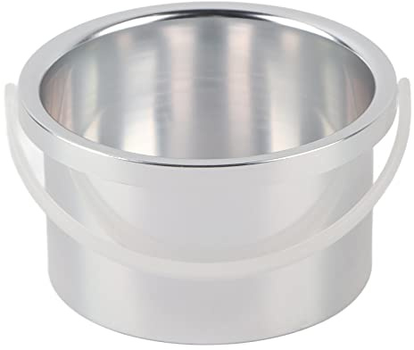 UMDHAIYI pour pot intérieur chauffe-cire, alliage d'aluminium robuste, revêtement antiadhésif, chauffage rapide, facile à nettoyer, remplacement pour machine à cire, pour usage