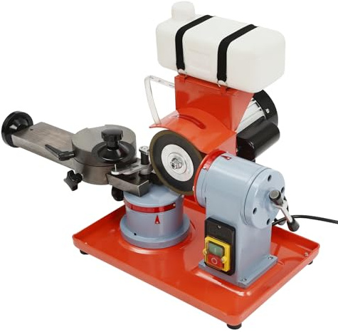 Affûteuse 370 W - 220 V - Lame de scie circulaire humide - Aiguiseur de lame de scie circulaire - Pour lames de scie - Plastique, bois, alliage d'aluminium - 2850 tr/min