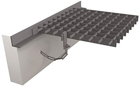 Zubehör Gitterrost Sicherheits Absperrkette, verzinkt