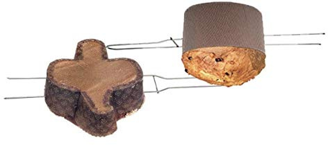 Spillone per Panettone/Colomba, Acciaio Inossidabile, Argento, cm 62
