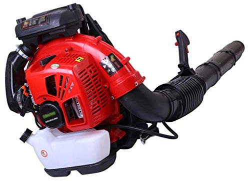 KUANDARMX Soffiatore per Foglie da Neve con Zaino per Spazzatrice A Batteria Ad Alta Potenza, Motore A 2 Tempi Soffiatore per Foglie A Benzina Soffiatore per Strada Portatile