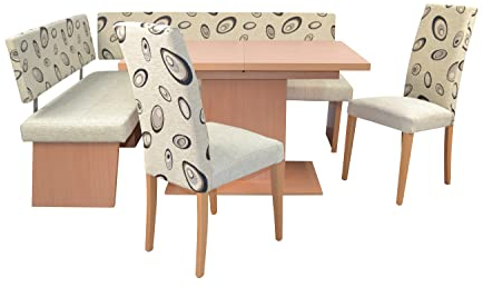 moebel direkt online 4tlg. Eckbankgruppe Sonja beige