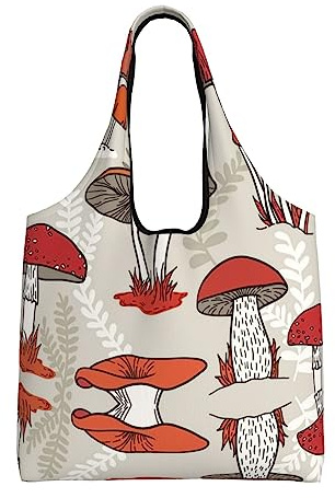 Lawenp Large Tote Bag Mallard Duck Large Grocery Shopping Bag For Shopping Work Beach