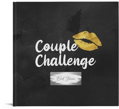 Couple Challenge Bed Stories - Erlebnisbuch für mehr Zweisamkeit - 50 Challenges & Spiele für Paare - Zum Freikratzen - Ideal als Geschenk für Paare