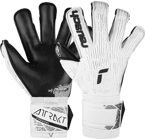 Reusch Attrakt Freegel X Evolution Shine TW-Handschuhe weissschwarz, 10 Unisex
