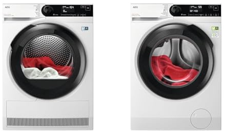 AEG TR8AMZ68 Wärmepumpentrockner/Serie 8000 mit AbsoluteCare & LR8AMZ49FL Waschmaschine/Serie 8000 mit PowerCare®