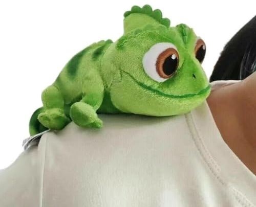 CMJSGG Pascal Shoulder Plush Doll Rapunzel Tangled Magnet Magnetic