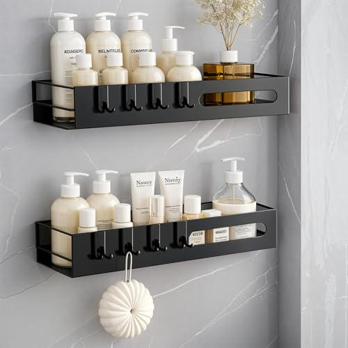 LUXYSKY est 2022 Estanteria Baño Sin Taladro -Estanteria Ducha Sin Taladro-Estante Ducha sin Taladro-Varios Modelos Disponibles-Accesorios Baño-Organizador De Baño (Modelo 2)