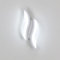 Comely Lámpara de Pared LED 20 W – Luz Blanca Fría 6500 K – Diseño Moderno Blanco (29 × 10 × 5 cm) – Ideal Salones, Pasillos y Baños