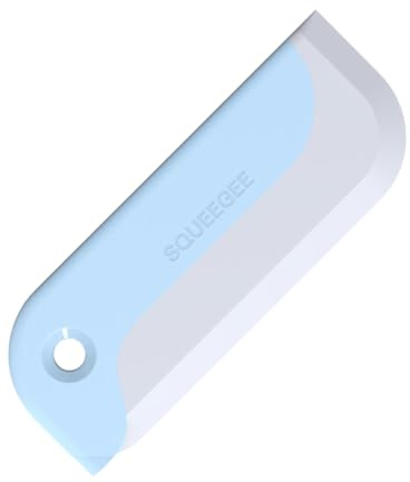 Spatola per bagno, spatola per lavandino - Simpatica spatola per lavandino a forma di - Tergivetro ergonomico per raschietto per doccia, strumento per pulire i vetri, raschietti domestici per domestic