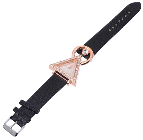 LIGIGWASH 1 St Triangelklocka För Kvinnor Triangelformad Damklocka Triangelformad Damklocka Triangelklocka Damklockor För Kvinnor Mode Armbandsur Damklockor Retroklockor