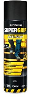 Rust-Oleum SuperGrip spay Antideslizante Negro 500 ml