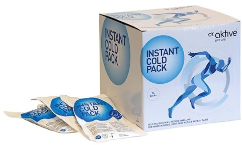 Instant Cold Pack - Sachet de froid instantané à usage unique - Lot de 24 - Kinetec Kooler