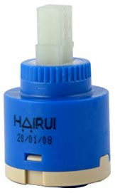 YHSGY Núcleo de válvula de cerámica de una sola manija grifo de agua caliente y fría Válvula núcleo mezclador grifo de cerámica accesorios 90°180° Interruptor (35 mm)