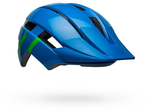 Bell Sidetrack II MIPS Youth Bike Helmet - Blue/Green - Size UY (50–57 cm)