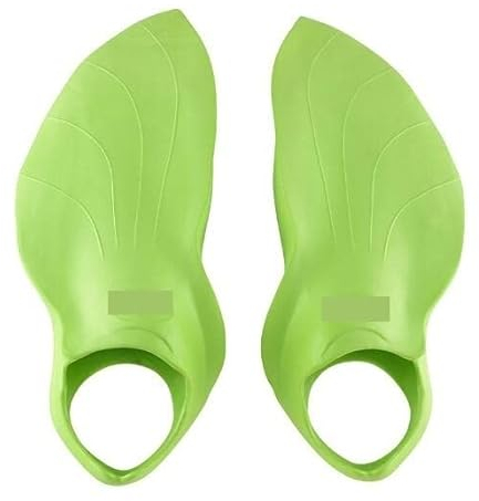 Schwimmflossen Schwimmflossen, flexibel, weich, bequem, for Erwachsene, for Schnorcheln, Fußflossen, Tauchflossen ( Color : Fluorescent Yellow , Size : XL )