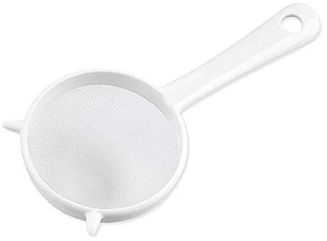 QXSJEDYCH Filtri for Alimenti 2 P Palmare Schermo in plastica Maglia Foglia di tè Colino Fritto Filtro a Maglia fine Setaccio Colino Accessori e Gadget for la Cucina di casa Schiumarola(S)