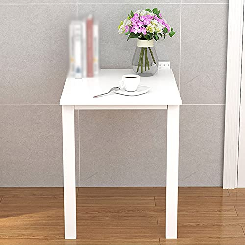 An der Wand montierte Stehtische aus Holz, an der Wand montierter Klapptisch, Esstisch, modern und minimalistisch? Klappbarer, an der Wand montierter Drop-Leaf-Tisch, Tragfähigkeit: 60 kg (100 x 50