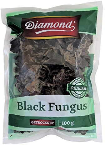 Diamond Black Fungus Mu-Err Pilze 100g aus China