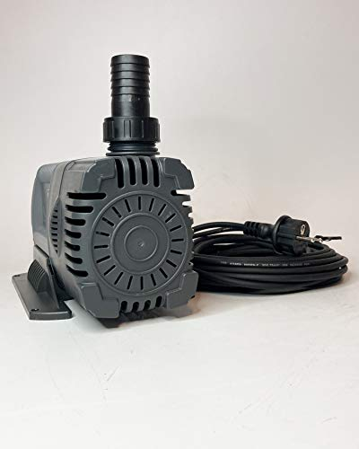 Sicce Syncra HF 12.0 Pumpe mit 10m Kabel, hochwertige Qualitätspumpe aus Italien, Pumpe für Ihren Garten- und Zimmerbrunnen (12500 l/h - 10m Kabel)