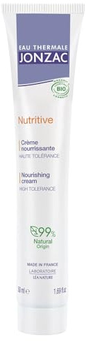 Eau Thermale Jonzac | Crème Protectrice Nutrition Intense BIO - NUTRITIVE| Nourrit – Apaise– Réconforte| Haute tolérance | Peaux sèches à très sèches, même sensibles | 99% d’origine naturelle | 50 ml