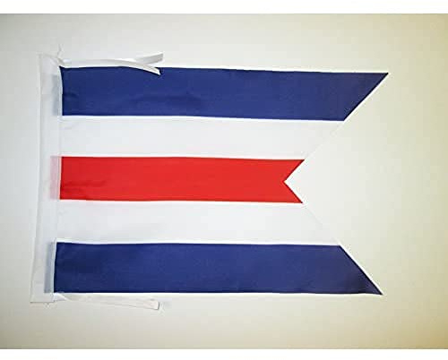 AZ FLAG Bandera de la OCUPACIÓN ALIADA DE Alemania 1945-1949 45x30cm - BANDERINA Alemana HISTORICA 30 x 45 cm cordeles