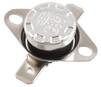 sourcing map 1 Stück KSD301 Thermoschalter 50°C Normalerweise Geschlossen 250V 10A Thermostat Snap-Disc Temperaturregierung Schalter