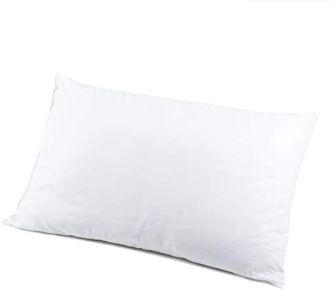 Caleffi Almohada 50x80 cm – Almohada Viaje - Almohadas para Dormir de Lado, Espalda y Boca Arriba - Cojin Cama y Sofa - Cojines Cama
