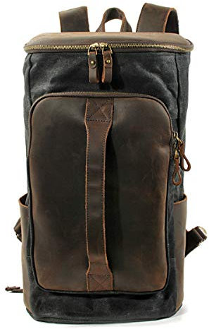 Motorrad Gepäckrolle Craftride VG7 Hecktasche Vintage 25Ltr in schwarz