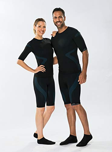 Miha Bodytec Ensemble de vêtements d'entraînement EMS pour homme et femme Taille XS