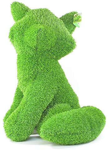 AniPlants Kögler 53285 Fuchs, Deko-Figur aus Kunstrasen, ca. 65cm groß, wetterfest und formstabil, mit Ankern zur Befestigung, ideal als Deko für Garten und Haus