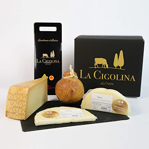 CAJA DE QUESO DE EXCELENCIA LA CIGOLINA LECHE BETA CASEÍNA A2A2