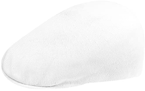 Kangol Seamless Tropic 507 Flat Cap by Damer/Herrar - keps med skärm Vår-sommar Sommar - L (58-59 cm) vit