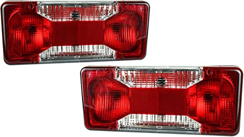 2x Rückleuchte Heckleuchte Rücklicht 12V 24V LKW PKW Fahrgestell Anhänger E-Prüf Daily Pritsche