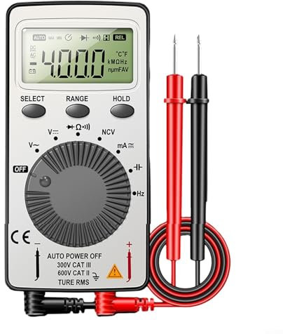 Il design innovativo del misuratore digitale portatile AN101 lo rende uno strumento essenziale per misurazioni elettriche accurate