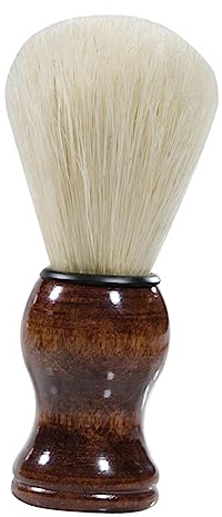 VICASKY Gesichtsbürste für Männer mit Naturborsten Bartbürste zur Bartreinigung und Bartstyling Komfortabler Griff für Hautfreundliche Anwendung