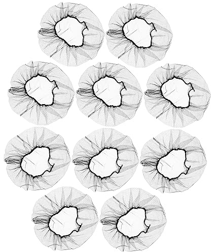 TOPPERFUN 100stücke Einweg-haarnetze Aus Nylonnetz Einweg-haarnetz Nylon-haarnetze Für Zuhause Und Andere Orte Schützende