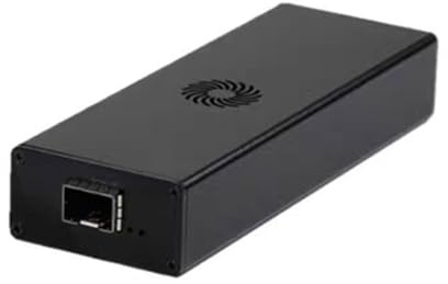 SkyPOOU Fessional - Tarjeta de red Gigabits de 10 G para diseño de metal, no requiere instalación de controlador, edición de vídeo, adaptadores Ethernet